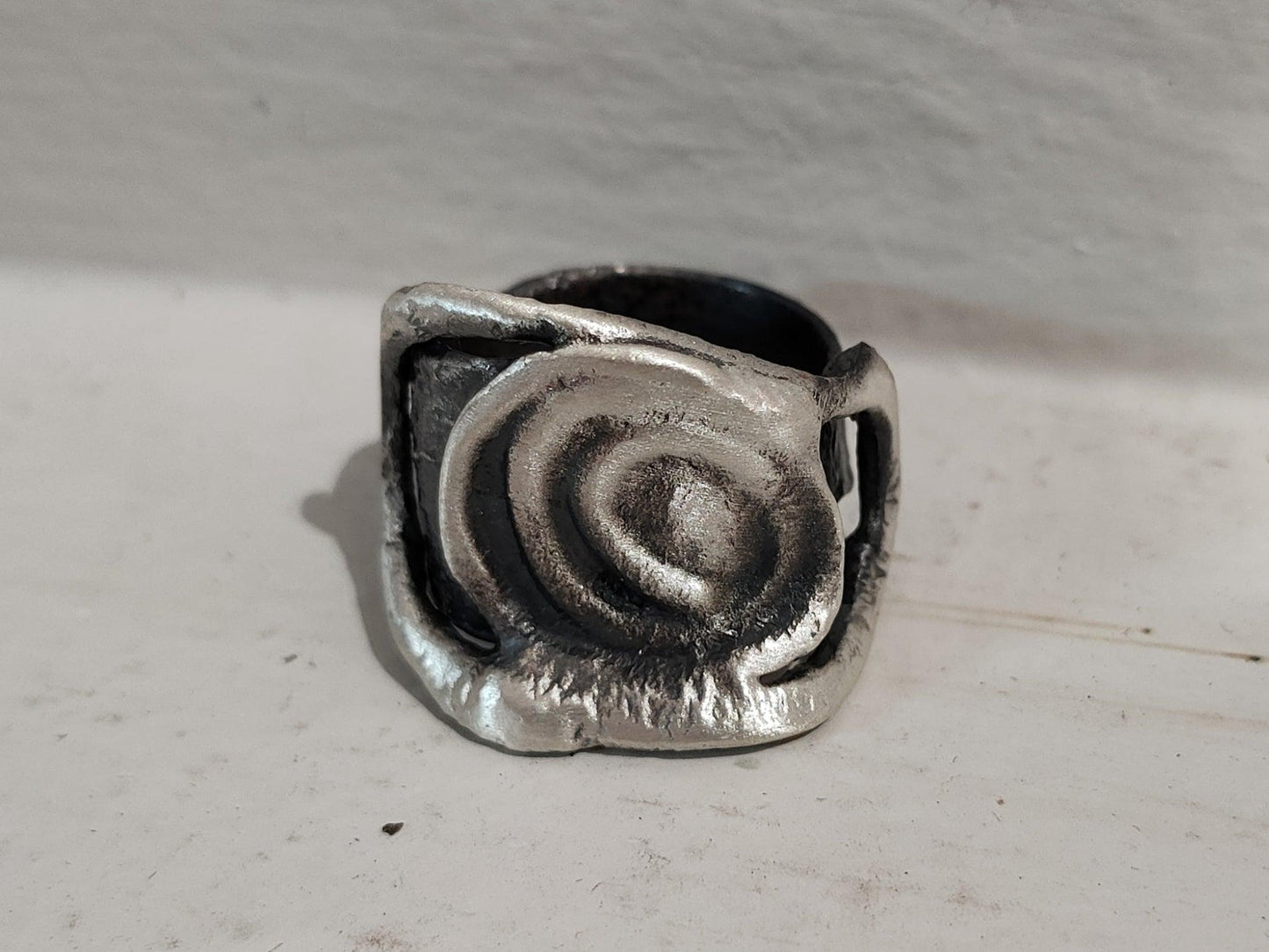 Anillo de plata único - Amparo Valencia Joyas