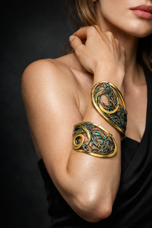 Bronze Weave Bracelet